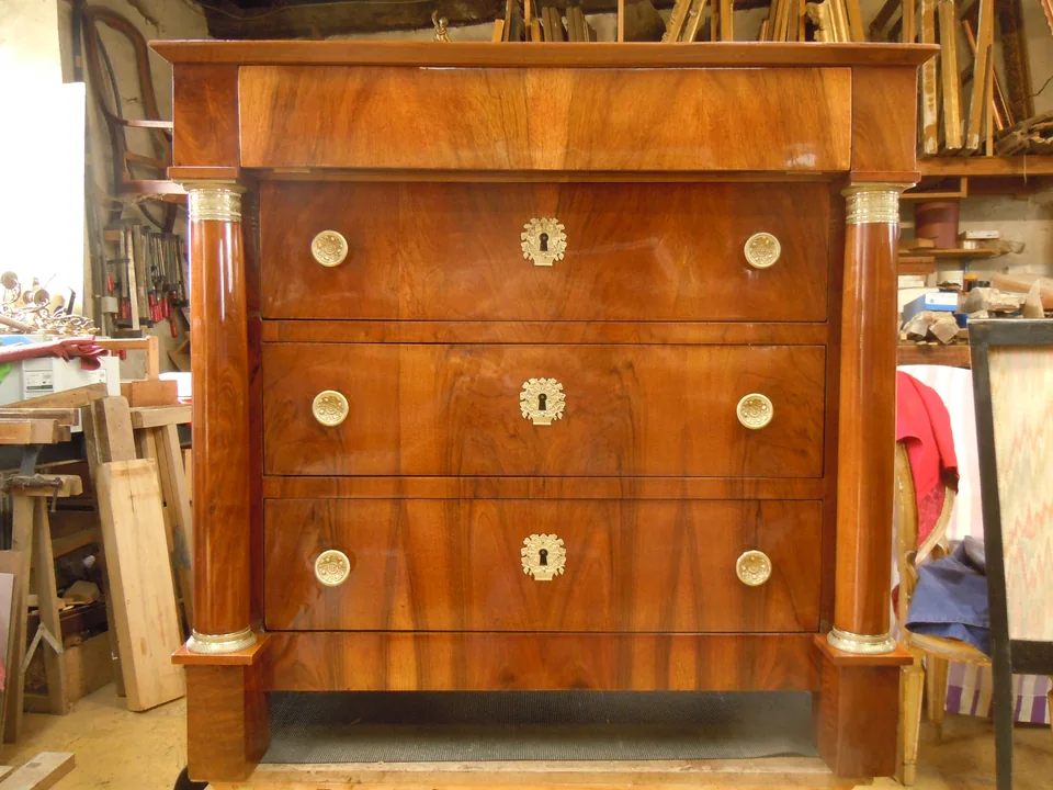 Commode Empire (noyer)
