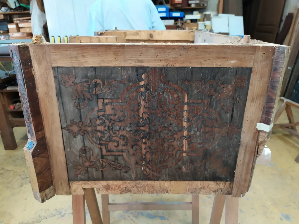 Un côté avant restauration